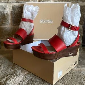 Michael Kors Poesy Wedge Sandal